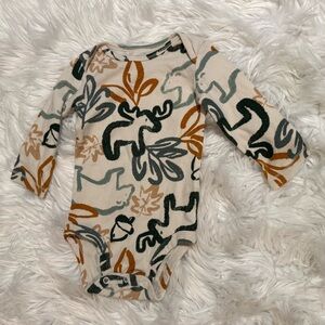 Carter’s Baby Boy Bodysuit 9M Moose Bear Woodland Long Sleeve
